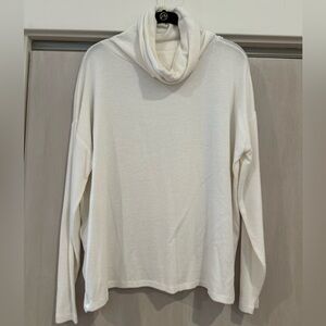 BB Dakota by Steve Madden Cream Cowlneck